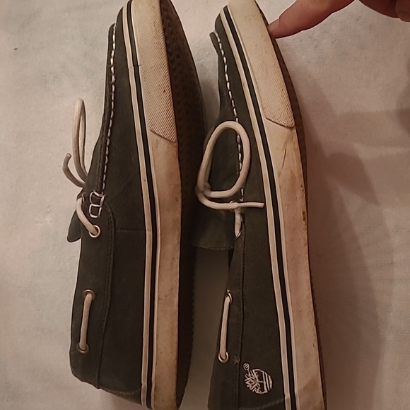 Timberland grey slide onshoes size 9.5 - Picture 2 of 4